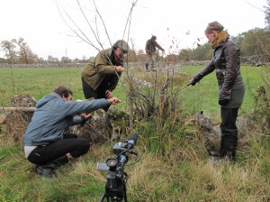 Working on “Revenant : Paiva.” Photo by Carina Martins. All rights reserved by Binaural/Nodar