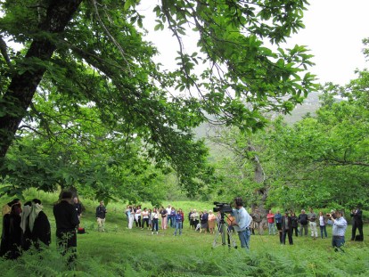 "Public presentation of an art project in Nodar" by Carina Martins. All rights reserved by Binaural/Nodar