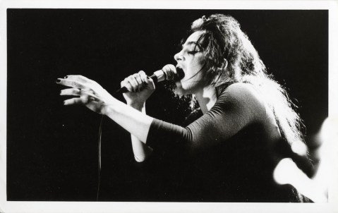 Diamanda Galas performing in the 1980s, Image Courtesy of Flickr User Carl Guderian