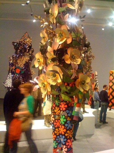 Chicago-based artist Nick Cave's "sound suits," Image by Flickr User Jeremy Zilar