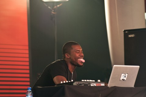 Flying Lotus,@ SonarDome, Sonar 2012, Image by Flickr user Boolker