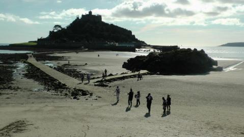 Photo by the author, Saint Michael’s Mound, Marazion, Cornwall
