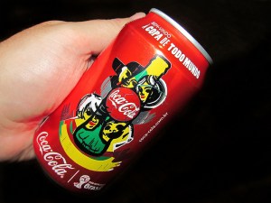 Promotional FIFA 2014 Can, Image by José Roitberg