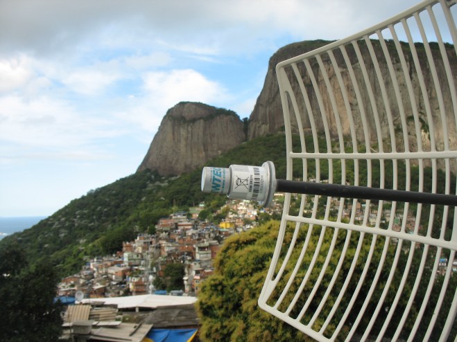 A favela. Borrowed from Edward Bermudez @Flickr.