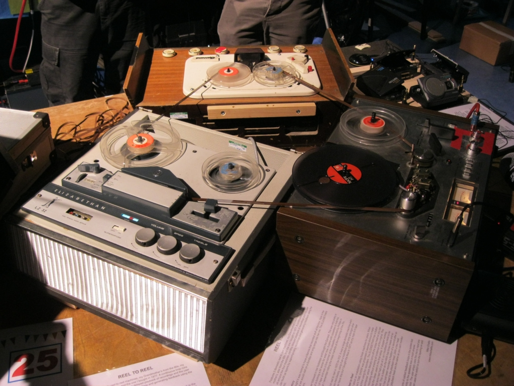 Big Tape Loops, Image by Flickr User choffee