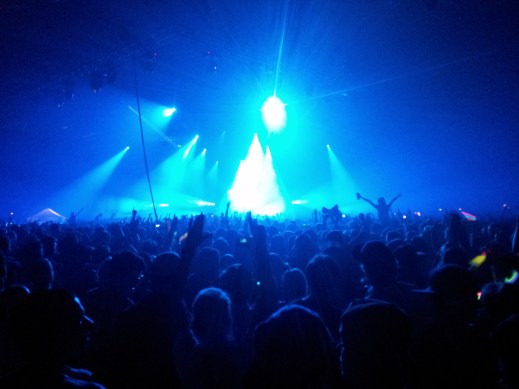 "Skrillex at Forum, Copenhagen" by Flickr user Jacob Wang, CC-BY-SA-2.0