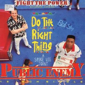 "Fight the Power" single cover, by fair use under US copyright law