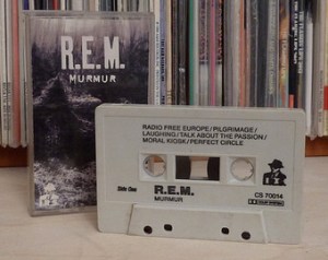 R.E.M.'s 1983 LP release of "Murmur" on cassette