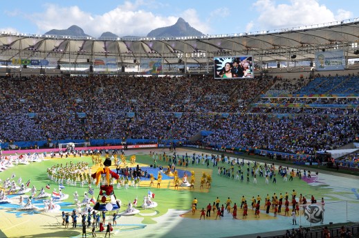"Abschlussfeier Maracana Fifa WM 2014" by Flickr user Marco Verch, CC BY 2.0