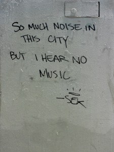"So Much Noise" by Flickr user Doran, CC BY-NC-ND 2.0 http://www.flickr.com/photos/dopey/9260000239