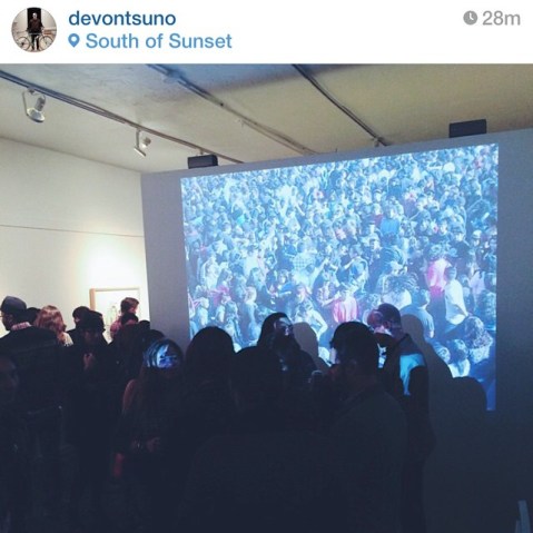 Opening of Ourboros, South of Sunset, 11/12/14, Image by Devon Tsuno