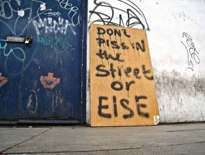 don't piss
