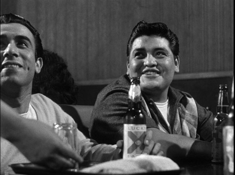 Tommy Reynolds and Homer Nish in Kent Mackenzie's THE EXILES (1961).