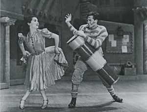 Diosa Costello and Desi Arnaz in Too Many Girls (1939)