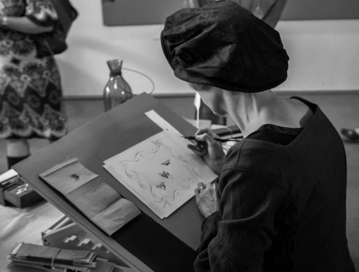 Image of a scribe by Nathan Adams @Flickr CC BY-NC-ND