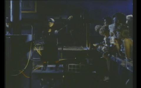 Paula Shephard Performing "Me & My Rhythm Box" in Liquid Sky