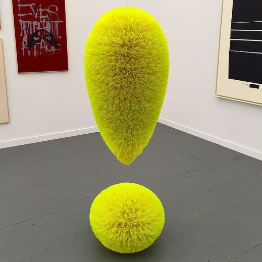 Exclamation Point (Chartreuse) by Richard Artschwager, Image by Flicker User Designmilk