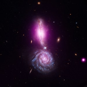 A Cosmic Exclamation Point (NASA, Chandra, Hubble, Spitzer, 08/11/11), Image from Marshall Space Flight Center Flickrstream