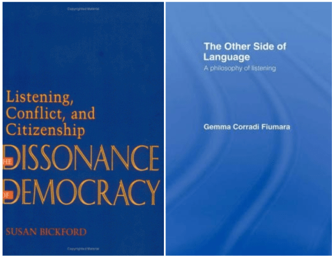 DissonanceAndDemocracyBySusanBickford and TheOtherSideOfLanguageByGemmaCorradiFiumara