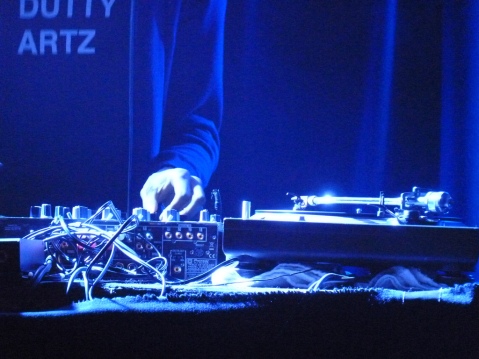 Dj /rupture performs in Minefield UK, 2010, image by Flickr User Paul Narvaez Attribution-NonCommercial 2.0 Generic (CC BY-NC 2.0)